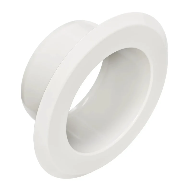 Replacement Outer Trim Ring for Recessed Fire Sprinkler Escutcheon Featuring 1-7/8 Inch Inner Opening and Spacious 2-15/16 Inch Outside Diameter in Crisp White Color 4 Pack Set to Fix Up Any Messy Ceiling Situation Smoothly
