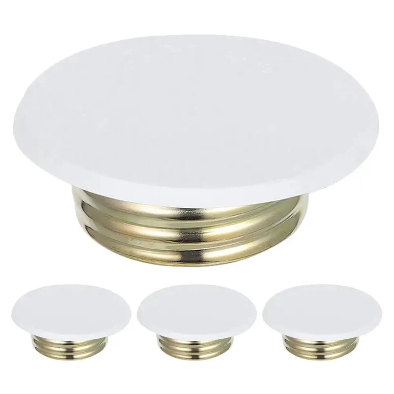 Indestructible Fire Sprinkler Covers 4 Pack Galvanized Steel Ceiling Guard Protective Trim Ring Easy Screw In Mount For Residential Buildings And Built Like A Tank For Dependable Year Round Safety