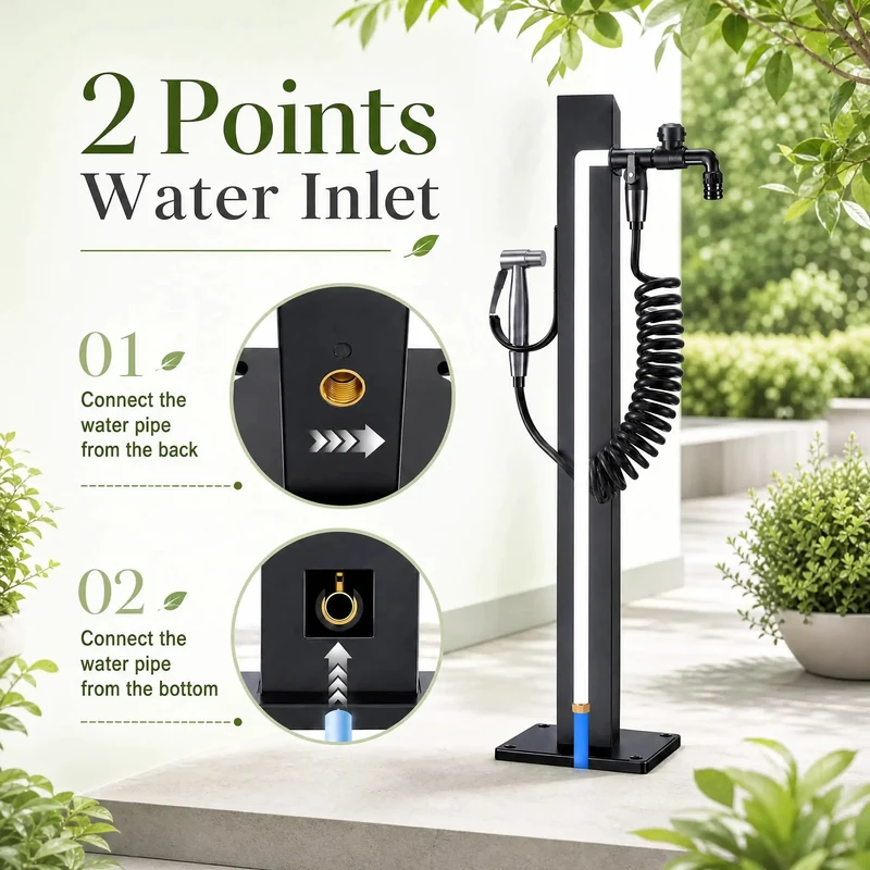 Built Like A Tank Frost Proof Yard Hydrant And Outdoor Faucet With Sprinkler Head Heavy Duty Galvanized Garden Water Column For Your Ultimate Backyard Setup