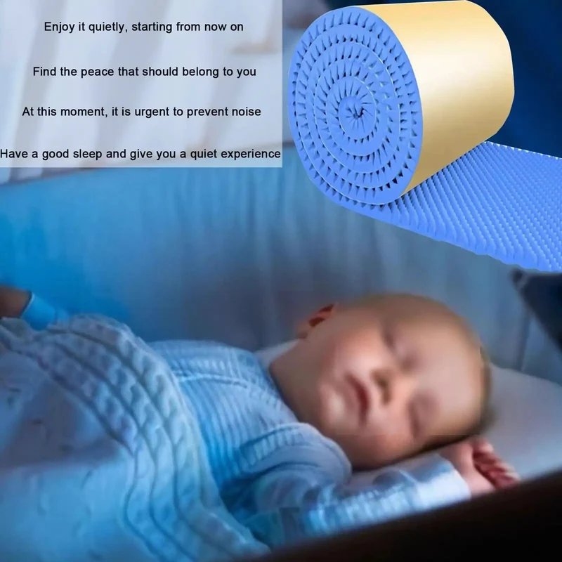 Thick Self Adhesive Acoustic Foam Rolls Heavy Duty Soundproof Wall Pads Tough Grey Noise Dampening Sheets Top Shelf Peel Stick For Pro Studio And Karaoke