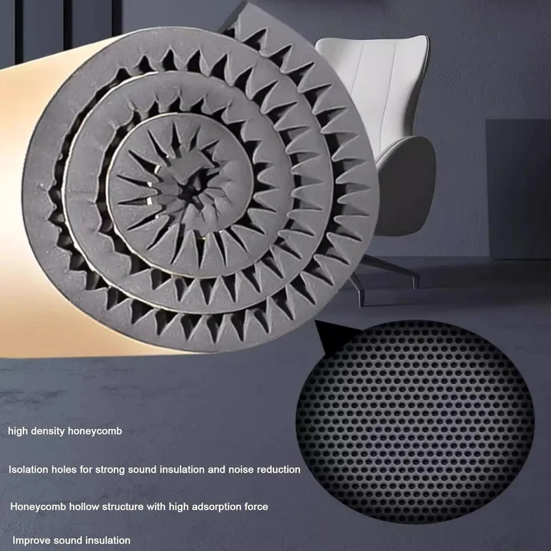Premium Self Adhesive Acoustic Foam Panels For Walls, Quick Recovery Soundproof Padding To Knock Out Echoes And Dial Down Noise In Bedrooms, Studios, Or Offices, Pretty Darn Solid Coverage