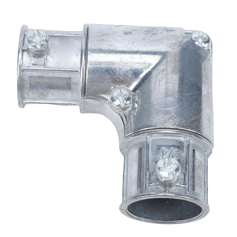 Heavy Duty 3/4 Inch Emt Conduit Fitting Inside Corner Pull Elbow 90 Degree Bend Designed For Hassle Free Electrical Runs With A Rock Solid Lock And No Sweat Snap Install That Gets The Crew Paid Faster