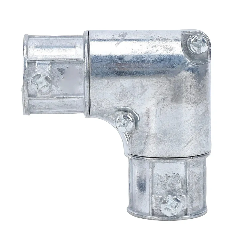 Heavy Duty 3/4 Inch Emt Conduit Fitting Inside Corner Pull Elbow 90 Degree Bend Designed For Hassle Free Electrical Runs With A Rock Solid Lock And No Sweat Snap Install That Gets The Crew Paid Faster