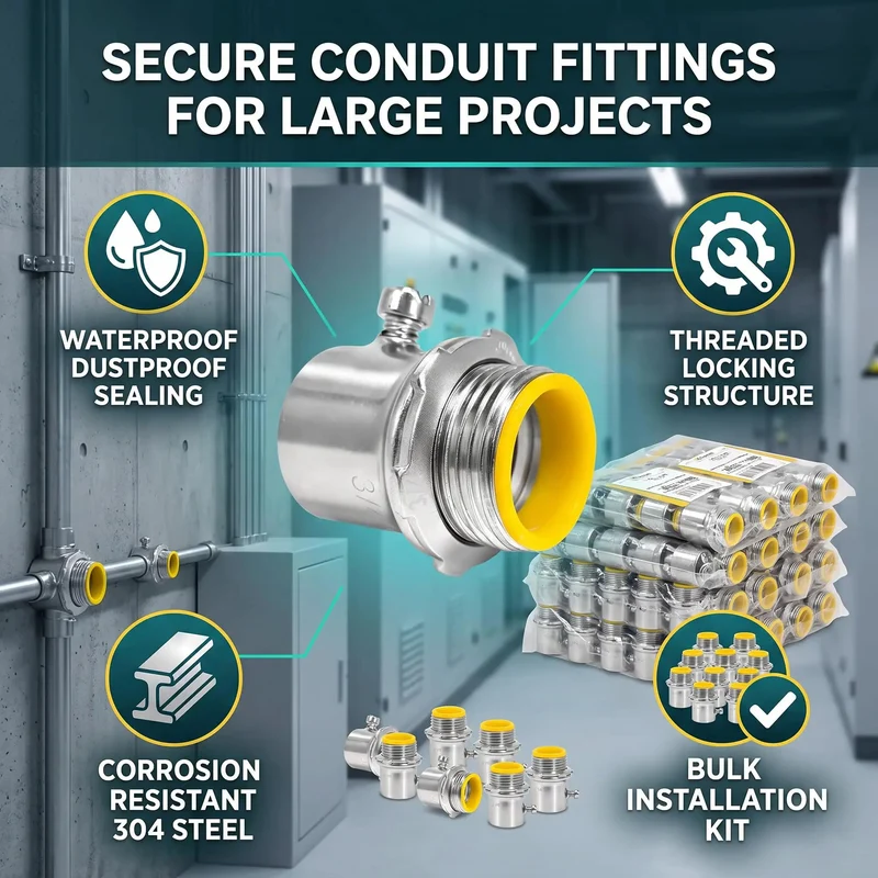 Solid As A Rock 3/4 Inch Emt Conduit Connectors 25 Pack Zinc Plated Set Screw Fittings With Insulated Throat Dead Simple Setup For Indoor Electrical Wiring That Demands Top Shelf Quality And Reliable Power Flow