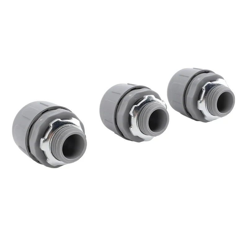 Tough As Nails 20 Pack Half Inch Npt Liquid Tight Conduit Connectors Rugged Nylon 6 Non Metallic Fittings Designed For Knuckle Buster Electrical Work Hvac Rigging And Gritty Outdoor Lighting Upgrades