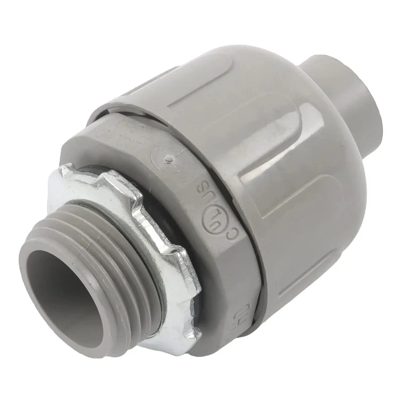 Half Inch Npt Conduit Connectors, Stress Free Snap Together Setup For Rigid Electrical Wiring, Bulletproof Hold Design, Heavy Duty Steel Blend, Got You Covered With 60 Piece Pack