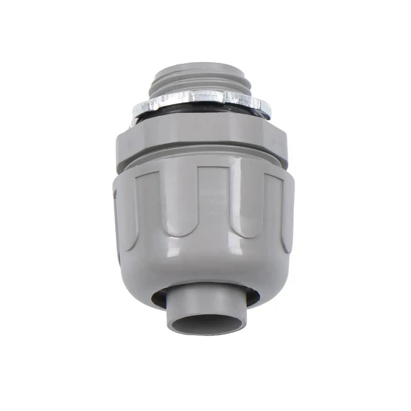 No Sweat Half Inch Npt 180 Degree Straight Conduit Connector Plug 20 Pack Toolless Slide Setup Tough Steel Hybrid Impact Proof Electrical Wire Cable Fitting Set
