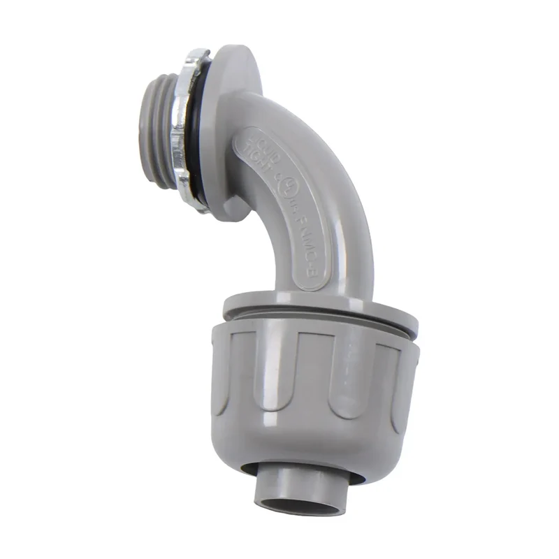 Hella Tough 1/2 Inch NPT 90 Degree RMC Conduit Connectors Bulk 60 Pack Steel Insert Slick Tool Free Snap Install For Street Rod And DIY Electrical Wiring