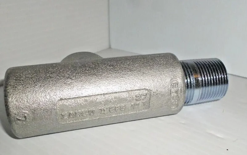1 Inch Conduit Sealing Fitting For Electrical Wiring With Bomb Proof Durability And Weather Resistant Protection To Keep Your Cables Safe And Dry While Delivering A Solid Connection That Handles Tough Jobs Without Breaking A Sweat Or Losing The Seal Over