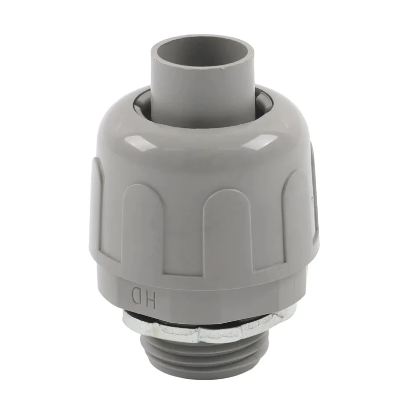 Heavy Duty Liquid Tight Connector 1/2 Inch Straight 180 Degree No Sweat Install Steel Plastic Conduit Fitting Solid Grip 150 Pack Built For The Daily Grind
