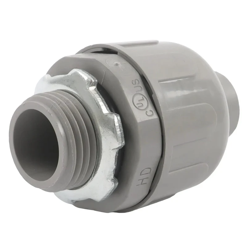 Heavy Duty Liquid Tight Connector 1/2 Inch Straight 180 Degree No Sweat Install Steel Plastic Conduit Fitting Solid Grip 150 Pack Built For The Daily Grind