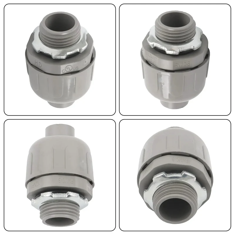 Heavy Duty Liquid Tight Connector 1/2 Inch Straight 180 Degree No Sweat Install Steel Plastic Conduit Fitting Solid Grip 150 Pack Built For The Daily Grind