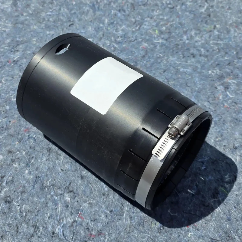 Heavy Duty Four Inch Flexible Conduit Adapter For Electrical Wiring Projects Fits Like A Glove Pro Grade Connector For Smooth Wire Routing And Rock Solid Connections Perfect For Home Reno Jobs And Commercial Build Outs Guaranteed To Slash Your Labor