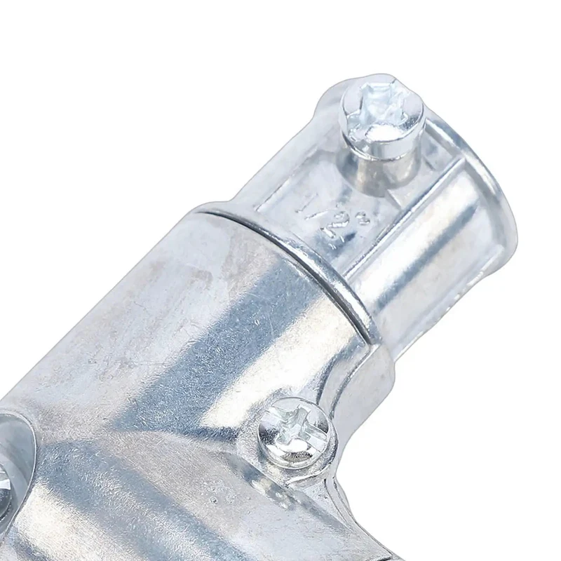 1/2 Inch 90 Degree EMT Inside Corner Pull Elbow Conduit Fitting For Hassle Free Wire Snaking Tough As Nails Build Slick Electrical Tubing Routing Quick Screw Fastening Right Angle Pull Elbow Hardware