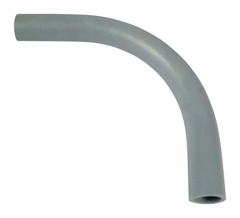 Top Shelf 1-1/2 Inch PVC Schedule 80 Electrical Conduit Elbow Heavy Duty Rock Solid Connector for Indoor and Outdoor Wiring Jobs Pro Grade Rugged Performance Get The Job Done Fast