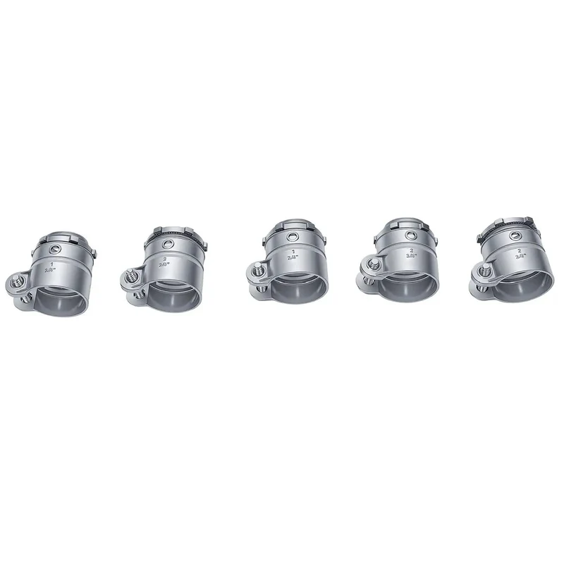 Top Shelf Twenty Pack Of 3/4 Inch Zinc Alloy Squeeze Connector Conduit Fittings Crafted For Flexible Metal Wiring And Quick Junction Box Hookups Reliable Gear That Gives You More Bang For Your Buck