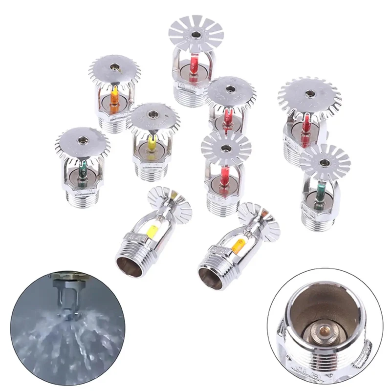 Rock Solid Brass Stainless Steel Fire Sprinkler Head With 57 68 79 93 Degree Adjustable Spray Built Tough Quick Response Activation For Top Shelf Fire Protection Systems Ready To Roll And Plug And Play