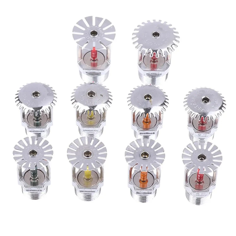 Rock Solid Brass Stainless Steel Fire Sprinkler Head With 57 68 79 93 Degree Adjustable Spray Built Tough Quick Response Activation For Top Shelf Fire Protection Systems Ready To Roll And Plug And Play
