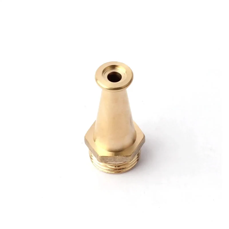 Heavy Duty Brass Drip Irrigation Sprinkler 5 Pack 1/2 Inch Male Thread Garden Hose Quick Connect No Leak Lawn Watering Mist Nozzle For Easy Peasy Yard Work And Car Wash Detailing