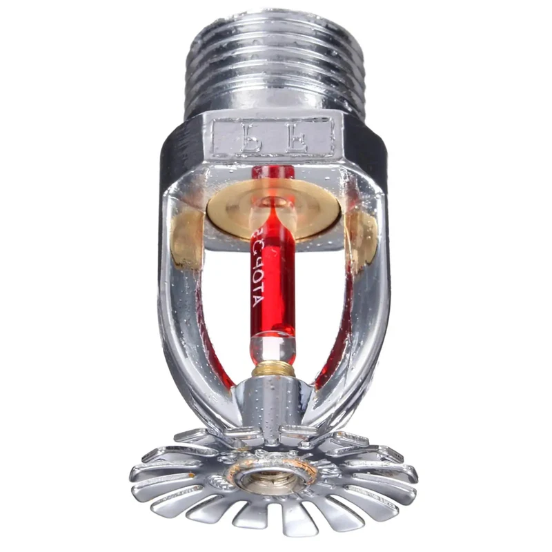 Straight Up Reliable Fire Sprinkler Heads 10 Pack Pendant Style Quick Response Kit Featuring Red Glass Bulb And 155F Trigger Temp Heavy Duty Alloy Build Hella Tough For No Sweat Mounting