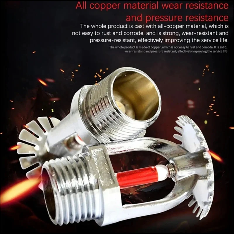 Beefy Fire Sprinkler Head 68C Rating Fast Trigger Flood Protection Pick Upright Or Drop Spray To Suit Layout Side Concealed Design Keeps Ceilings Crisp Without Losing Muscle Heavy Duty Specs Rock Solid Guard For Investment All Around