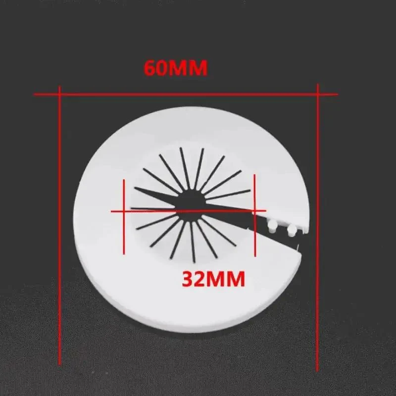 10 Pack Plastic Fire Sprinkler Head Decorative Covers White 32X60MM Concealer Caps Nix Those Eyesores For A Clean Vibe With Your Home Upgrade Swap Easy Peasy Installation