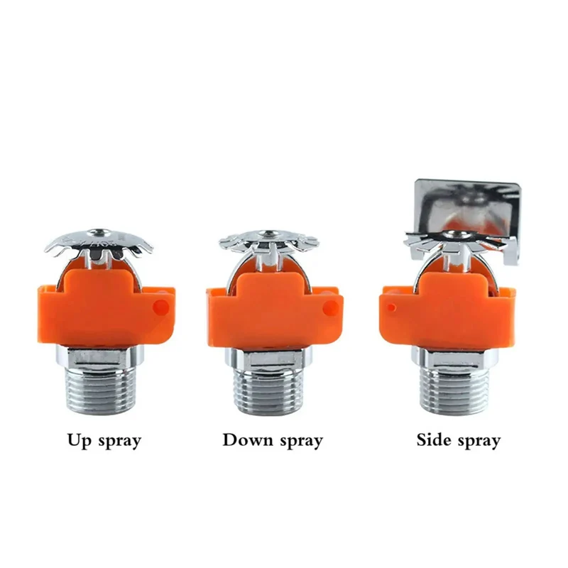 Fast Response Fire Sprinkler Head With Heavy Duty Side Spray Configuration For Instant 68 Degree Pop Featuring A Rock Solid 3mm DN15 Nozzle Joint To Shield Your Spot From Fire Drama And Keep The Family Cool With A Beast Mode Safety System That Works Like