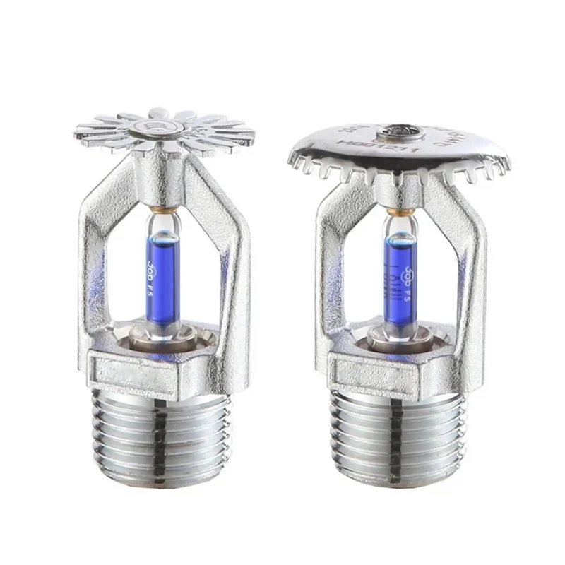 141C Automatic Fire Sprinkler Head Crafted For Straight Up Pendent Or Upright Water Spray Systems Heat Triggered Fo Real Quick Mount And Solid Home Safety Shield