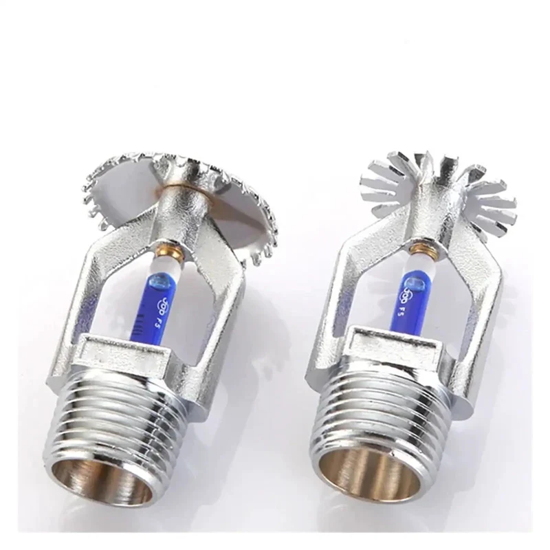 141C Automatic Fire Sprinkler Head Crafted For Straight Up Pendent Or Upright Water Spray Systems Heat Triggered Fo Real Quick Mount And Solid Home Safety Shield