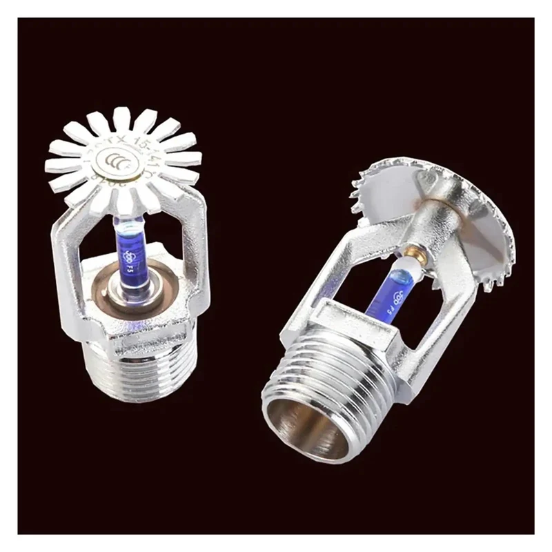 141C Automatic Fire Sprinkler Head Crafted For Straight Up Pendent Or Upright Water Spray Systems Heat Triggered Fo Real Quick Mount And Solid Home Safety Shield