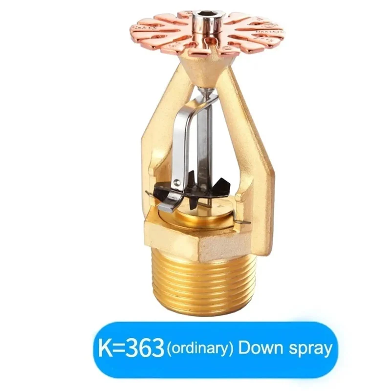 Upgraded Fast Response Fire Sprinkler Head DN25 Down Sprinkler Sees Heat Quick For Early Suppression Provides Wide Wet Coverage Nailing Fires At The Source Top Shelf Safety Gear For Commercial And Industrial Spaces Ready To Roll
