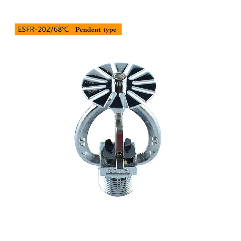 Heavy Hitter ESFR Fire Sprinkler Head Pendent Mount With Fast Response Early Suppression Capabilities Rated For 68 Degrees Celsius Solid Brass Construction Seamless Threads And Rock Solid Reliability For Commercial Use