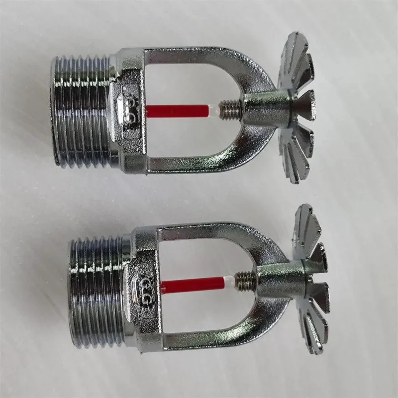 Rock-Solid Pendent Fire Sprinkler Head With Quick Response 155 Degrees Activation And Chrome Finish Designed To Save Your Hide In A Pinch With Glass Bulb And 1/2-Inch Fit Plus 10-Pack