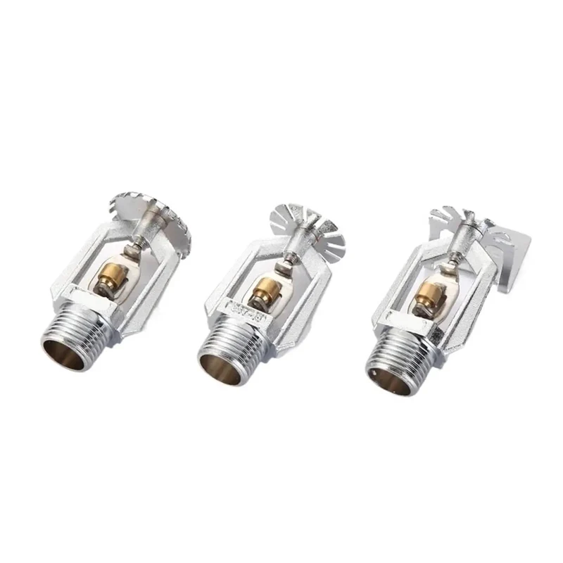 5 Pack DN15 Fire Sprinkler Heads With 72C Fusible Alloy Antifreeze Core Outdoor Install Crafted To Handle Biting Cold With Zero Sweat While Serving Straight Heat Activation When Called