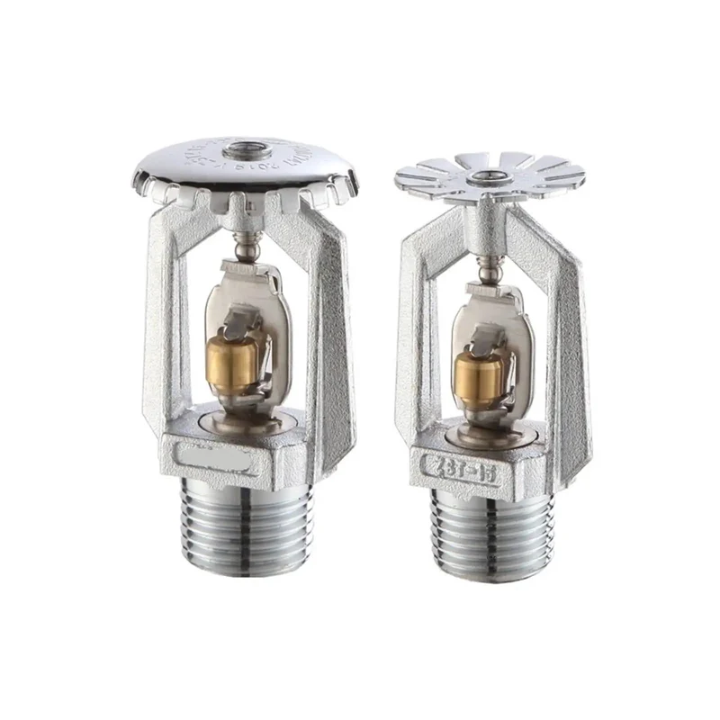 5 Pack Dn15 Fire Sprinkler Heads Heavy Duty Plug And Play Rock Solid Anti Freeze Fusible Alloy Trigger Outdoor Safety Kit 72C Quick Response Heat Activation Spray Nozzles For Shop Setup