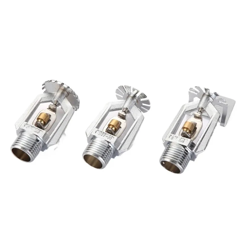 No Fuss Five Piece Fire Sprinkler Head Kit With Quick Blow Fusible Link And Wide Seventy Two Degree Spray Pattern Designed To Kick Back Severe Winter Freezes In Beefy Gold Fit