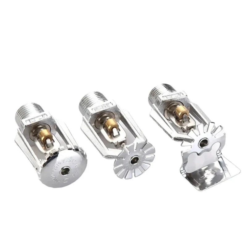 No Fuss Five Piece Fire Sprinkler Head Kit With Quick Blow Fusible Link And Wide Seventy Two Degree Spray Pattern Designed To Kick Back Severe Winter Freezes In Beefy Gold Fit