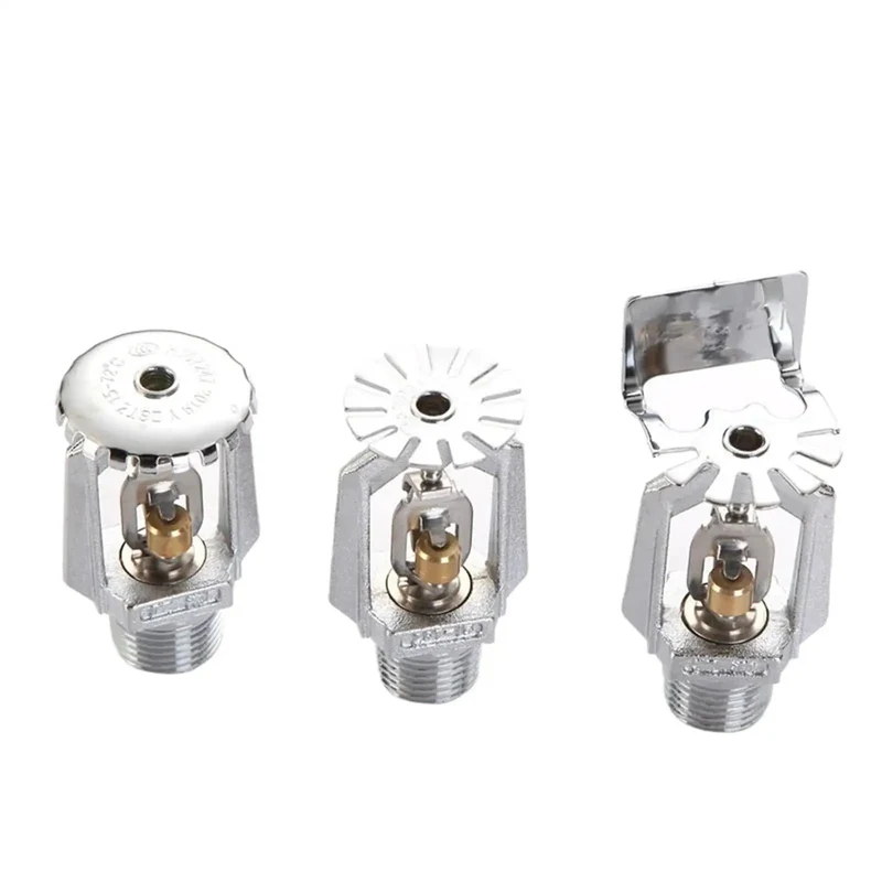 No Fuss Five Piece Fire Sprinkler Head Kit With Quick Blow Fusible Link And Wide Seventy Two Degree Spray Pattern Designed To Kick Back Severe Winter Freezes In Beefy Gold Fit