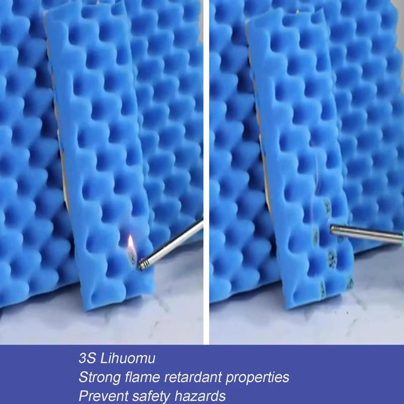 Self Adhesive Pyramid Acoustic Foam Panels To Keep Your Studio Fresh While Knocking Out Echo And Cranking Up Sound Quality For Offices Gaming Rooms Yellow Roll