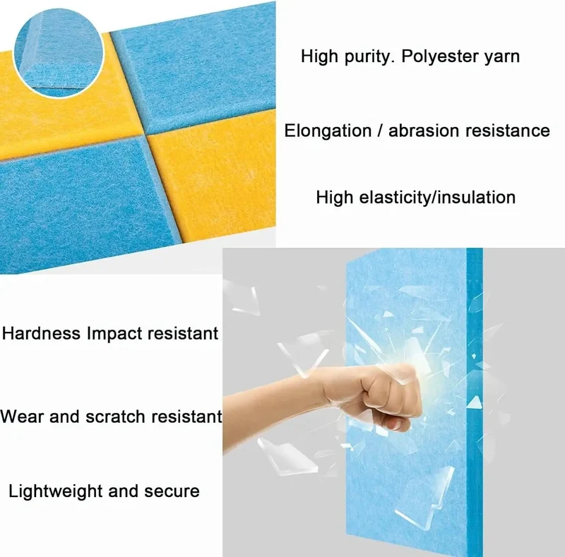 Top Shelf Self Adhesive Acoustic Foam Panels For Home Studio Soundproofing Wall Tiles Thick 5 Cm Noise Absorbing Acoustic Boards Pack Of 45 Pieces Plug And Play Setup And Slick Wall Refresh