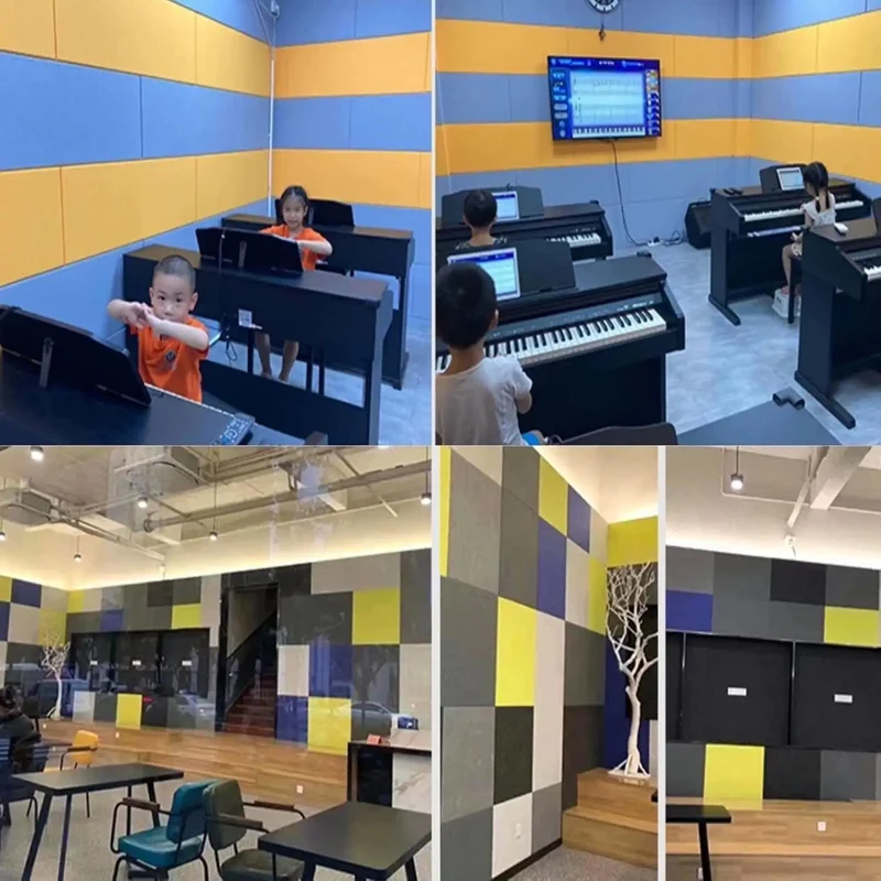 Self Adhesive Acoustic Foam Panels Next Level Soundproof Wall Padding Straight Up Home Studio Upgrade Premium High Density Polyester Blocks Echo And Reverb Clean Peel Stick Install Fifty Piece Set