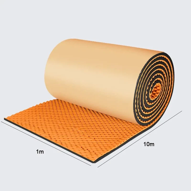 Blue Egg Crate Acoustic Foam Roll That Slays Noise, 3.2 Inch X 32.8 Feet, 2 Inch Thick Sound Proof Panels With Adhesive, Flame Retardant Sponge To Dampen Echoes, Block Racket, Home Studio Walls