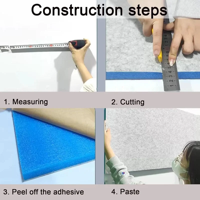 Peak Grade Acoustic Foam Panels For Wall Sound Absorption White 3Cm Thick Heavy Duty Noise Dampening Studio Recording Tile 50 Pack Ultra Smooth Finish Mounting