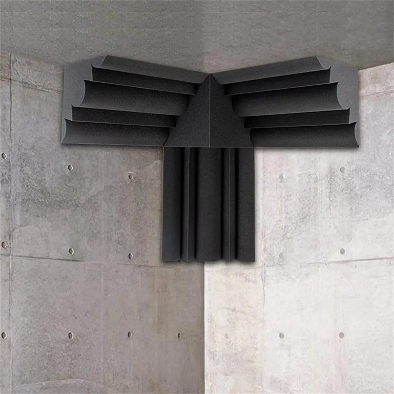 Flat Out Silent Acoustic Foam Panels For Walls And Ceilings That Squash Echo And Reverb With Tackable Surface For Easy Pin Ups And Crystal Clear Home Studio Sound