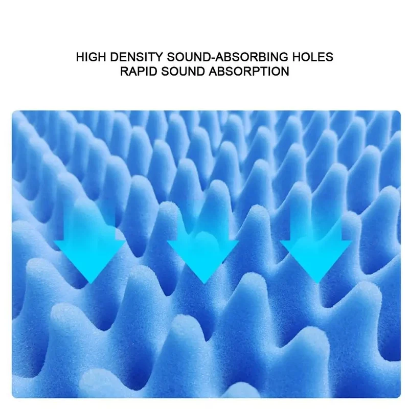 Hella Thick Acoustic Foam Panels Knock Out Room Echoes Slick Self Adhesive Sound Insulation Rubber Roll Egg Crate Profile In Green Tames Echoes Like A Champ And Snips Clean For Any Spot You Gonna Chill Out In