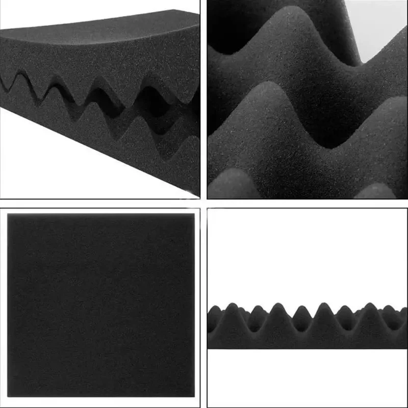 Built Legit Egg Crate Acoustic Foam Panels 9 Piece Set Top Shelf Sound Blocking Wall Padding Flame Retardant Game Changer Noise Reduction Studio And Home Audio Treatments 12 By 12 By 2 Inches