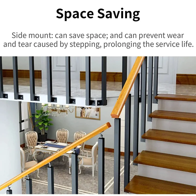 Heavy Duty Black Wrought Iron Railing Columns Featuring Adjustable 270 Degree Swivel Mounting For Outdoor Deck Stairs And Patio Walkway Projects Built Tough Side Installed Balusters With A Sleek Powder Coated Finish That Looks Sharp And Gets The Job Done