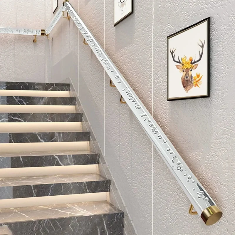 Premium Clear Acrylic Railing Posts With Durable Silver Brackets For Deck And Balcony Guardrails 2 Inch Diameter Tube Includes Bracket Pack UV Resistant DIY MultiPack Setup Adds Sleek Modern Vibe And Serious Strength To Your Backyard Hangout