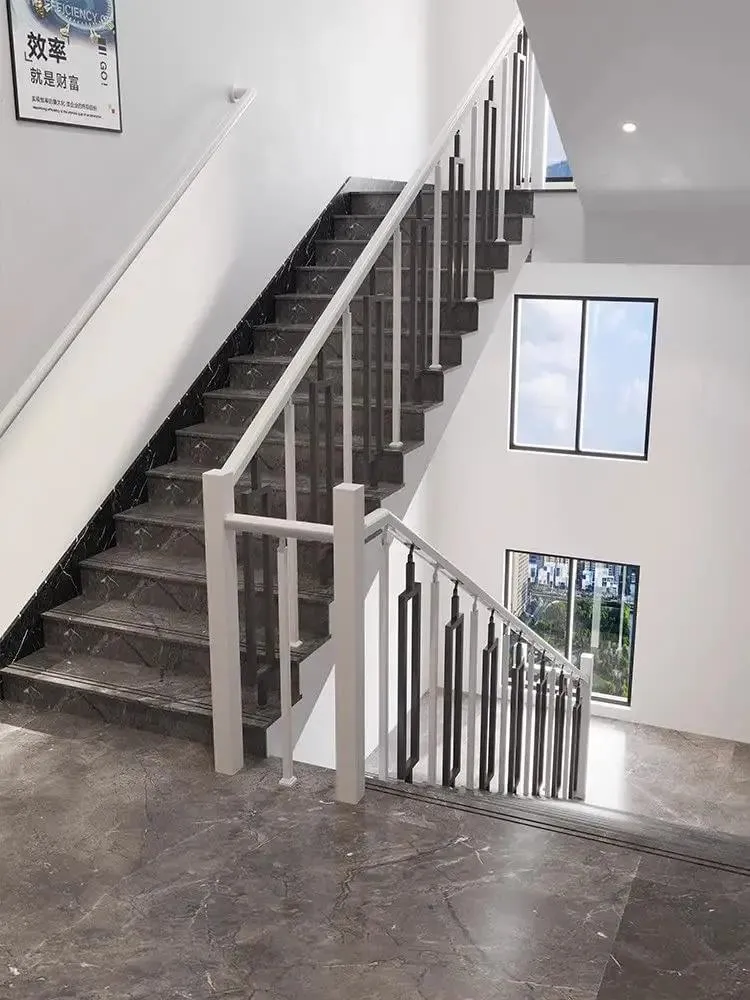 Eight Piece Metal Baluster Kit For Outdoor Deck And Porch Railing Featuring No Sweat Install And Badass Hold Strength For A Fresh Modern Banister Upgrade That Gives Your Yard A Totally Legit Glow Up