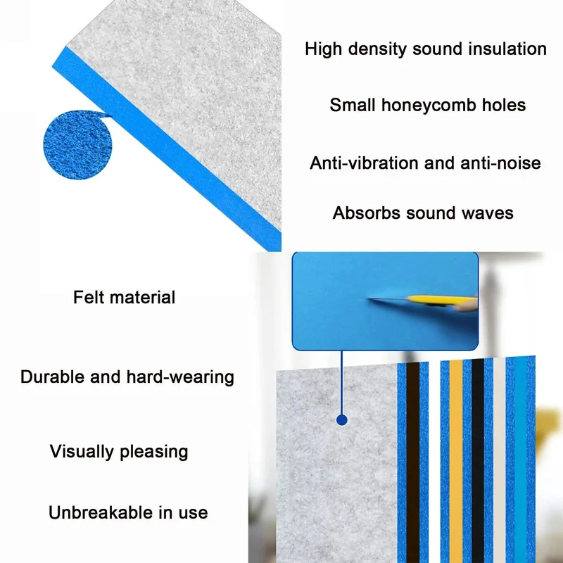 Killer Sound Proof Acoustic Foam Panels High Density Fabric Wrapped Studio Wall Tiles Crushes Echo And Reverberation Self Adhesive Blue 3cm Thick 30 Pack Family Safe Top Shelf Quality For Better Audio Vibes